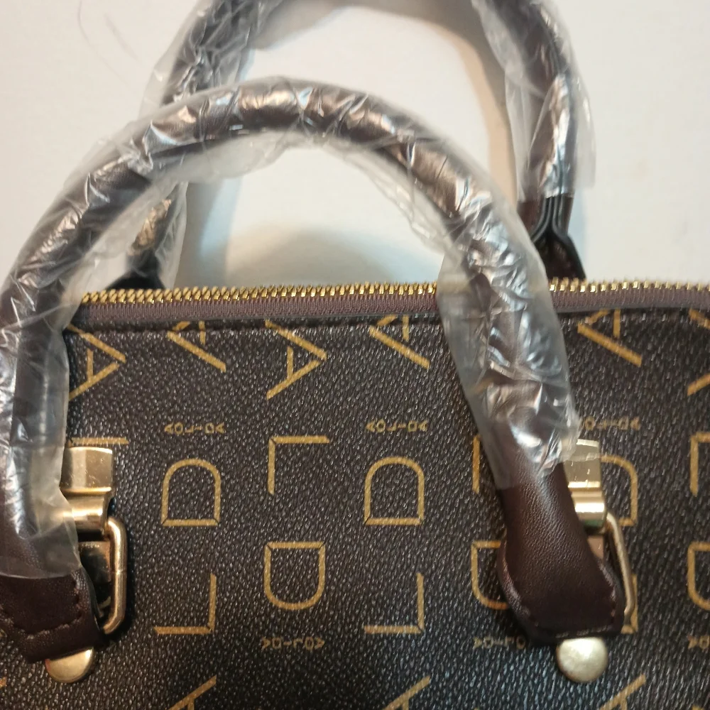 ALDO Brown and Gold bag - Picture 5 of 8